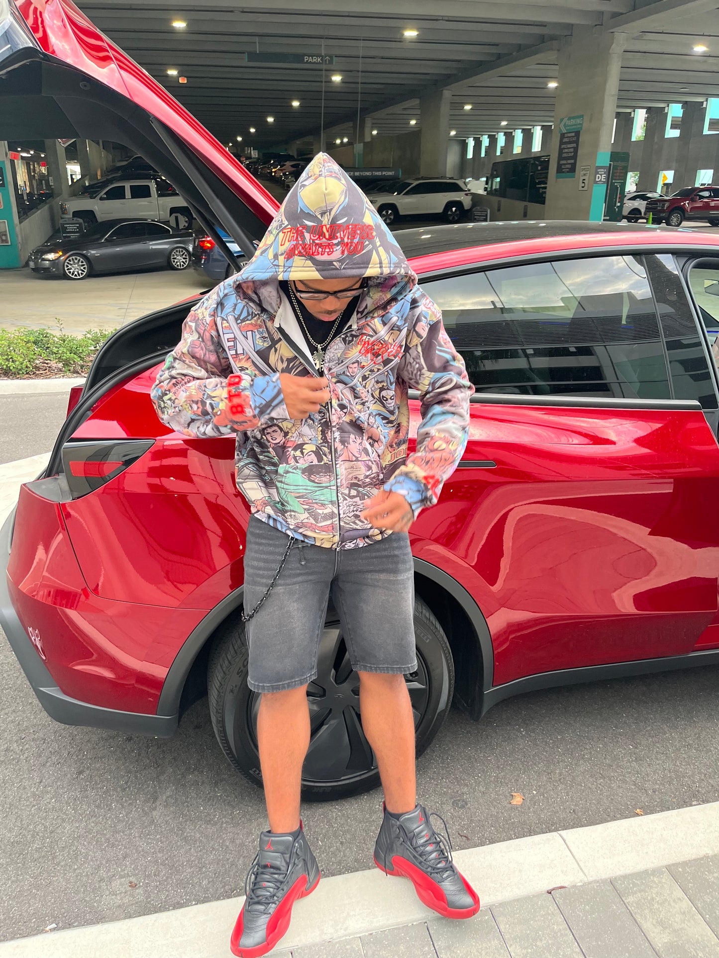 Bag The World Zip Up